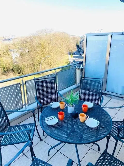 לוקסמבורג Large Penthouse In City Center-41